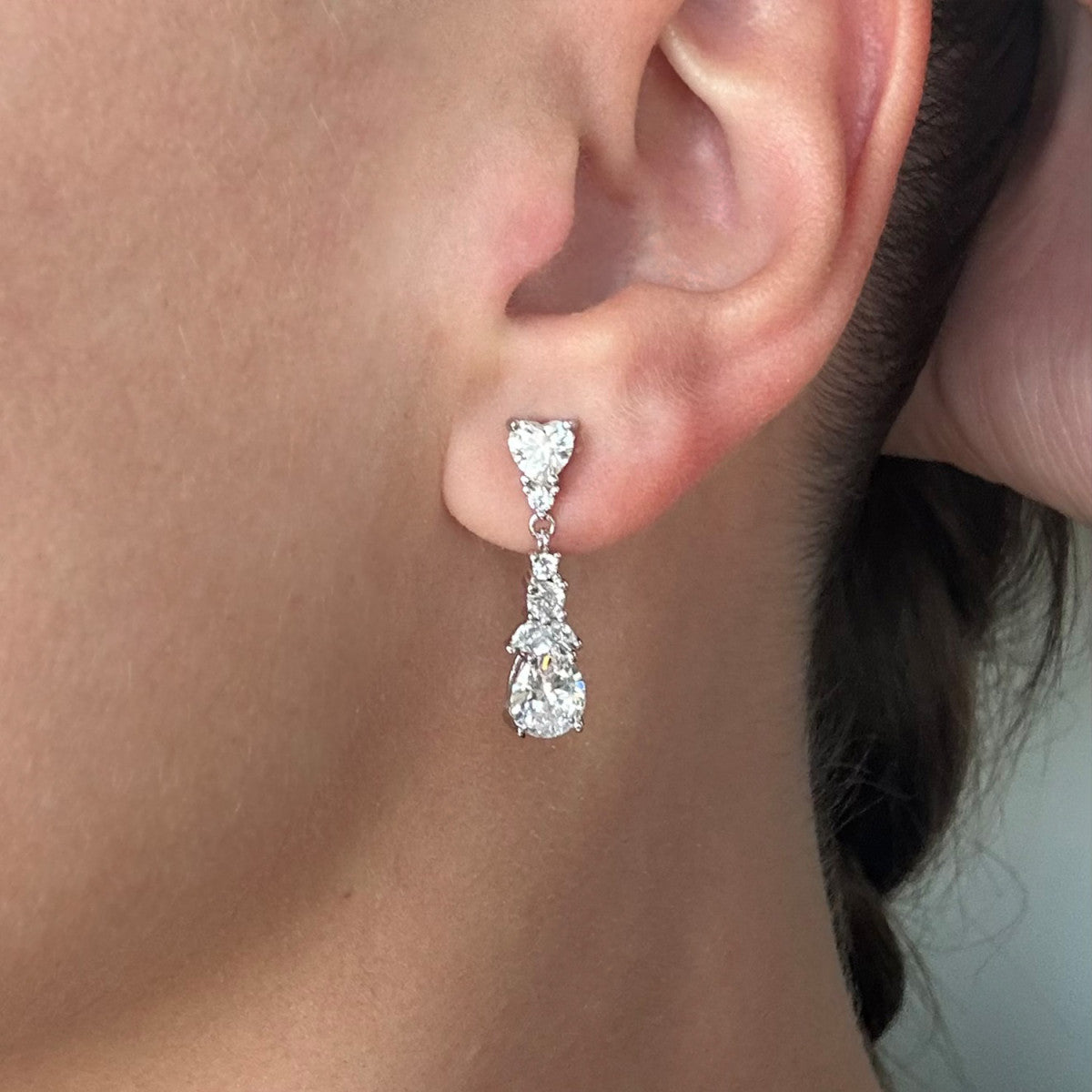 PENDIENTE LARGO CORAZON