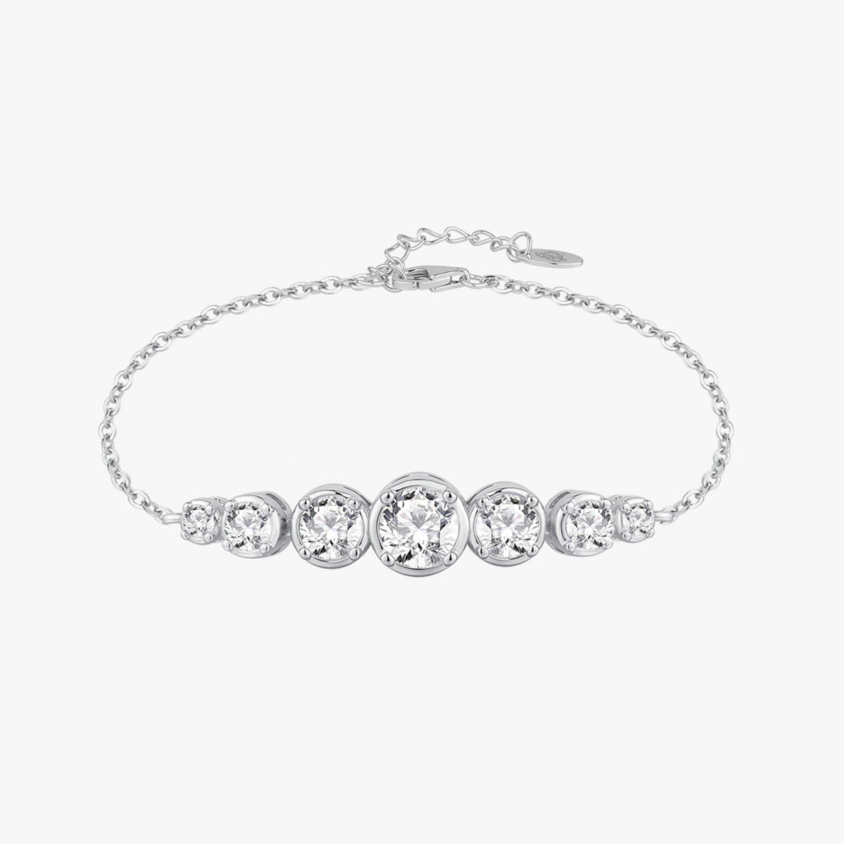 PULSERA CIRCONITA BLANCA