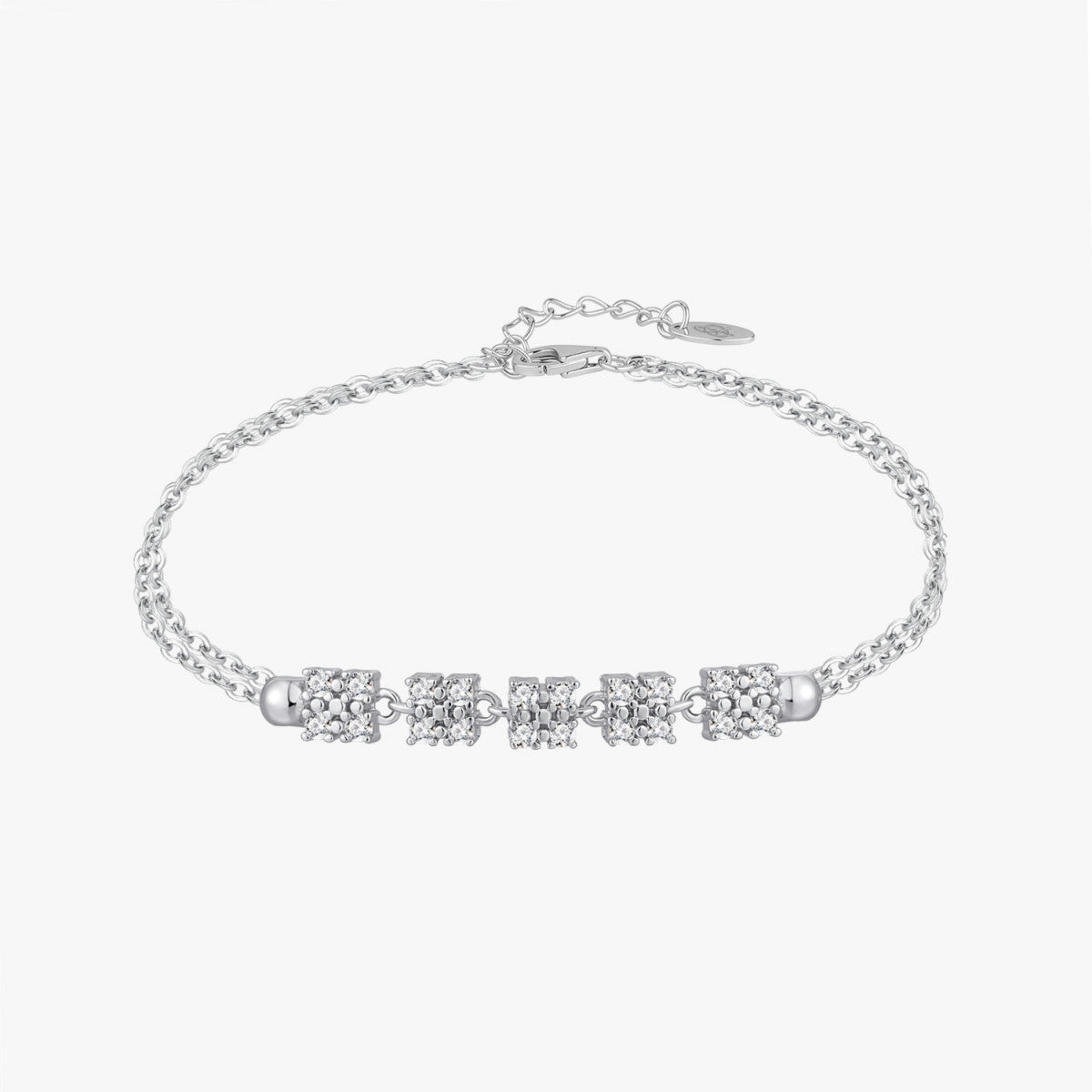 PULSERA CIRCONITA BLANCA