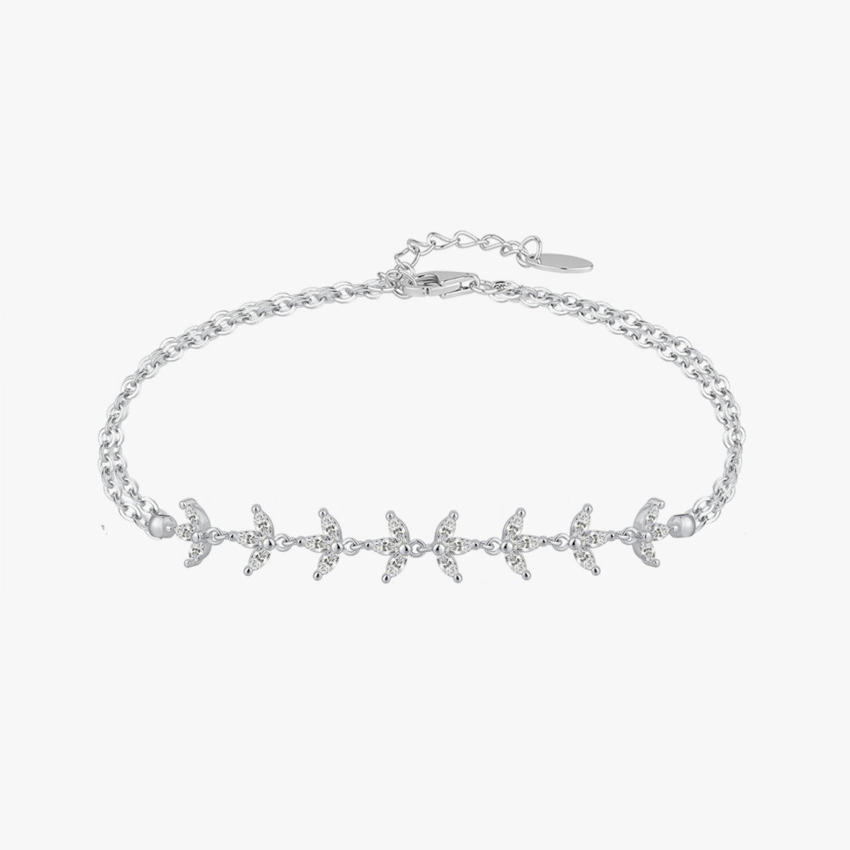 PULSERA CIRCONITA BLANCA